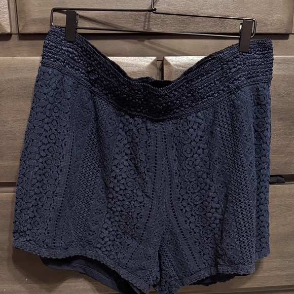 Maurices Pants - Maurices Navy High Waist Women Shorts